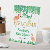 Tropical Summer Beach Luau Boys Baby Shower