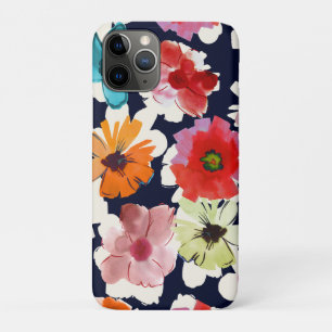 Tropical summer   Colourful florals Design iPhone 11 Pro Case