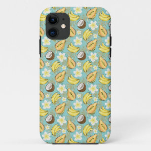 Tropical Summer Fruit Pattern iPhone 11 Case