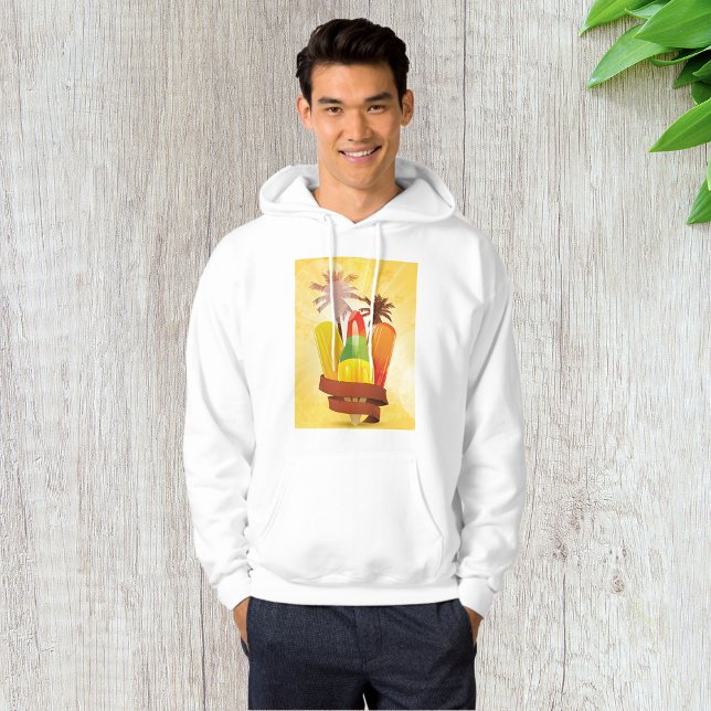 Tropical Summer Mens Hoodie (Creator Uploaded)