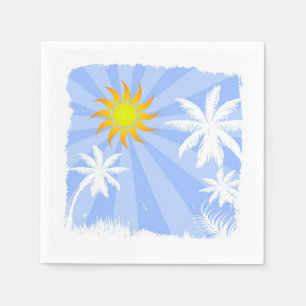 Tropical summer napkin