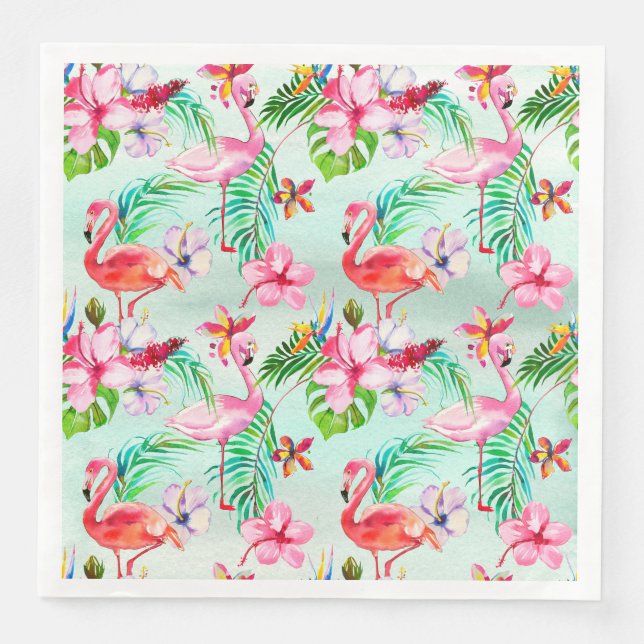 Tropical Summer pattern Napkin (Front)