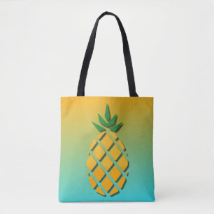 Tropical Summer Pineapple Tote