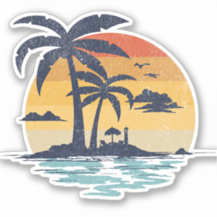Tropical summer scene