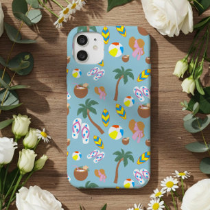 Tropical Summer Vibes Pattern Phone Case
