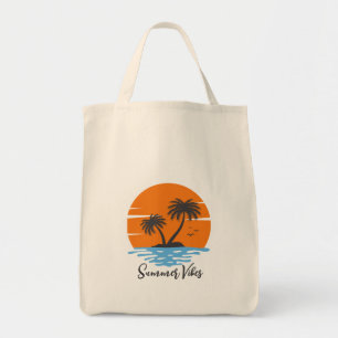 Tropical Summer Vibes Tote Bag