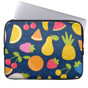  Tropical Summer Waves Beach Party Pattern    Laptop Sleeve