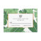 Tropical Summer Wedding RSVP Card