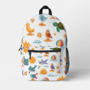 Tropical Sun Print Cut Sew Bag Gift