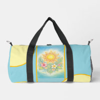 Tropical Sun with Pink Hibiscus and Plumeria