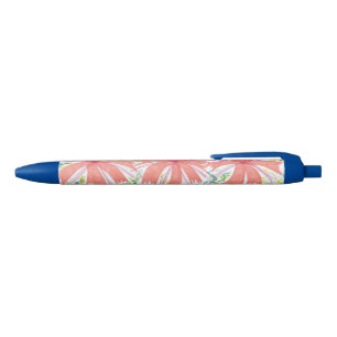 Tropical Sunburst Flower Pen