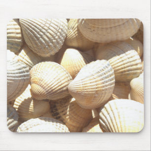 Tropical Sunny Exotic Sea Shells Mouse Mat