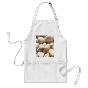 Tropical Sunny Exotic Sea Shells Standard Apron