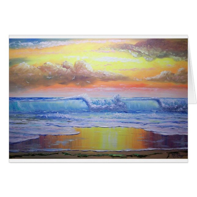 Tropical Sunny Seascape (Front Horizontal)