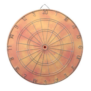 Tropical Sunrise Storm Cloud Dartboard
