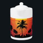 Tropical Sunset<br><div class="desc">Palm trees on an island with the setting sun.  100% Customisation. Click on the CUSTOMIZE button to add,  move,  delete,  resize or change any of the fonts or graphics.</div>