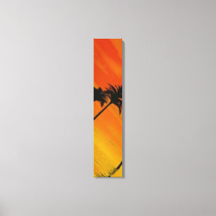 Tropical Sunset 1-4 Canvas Print