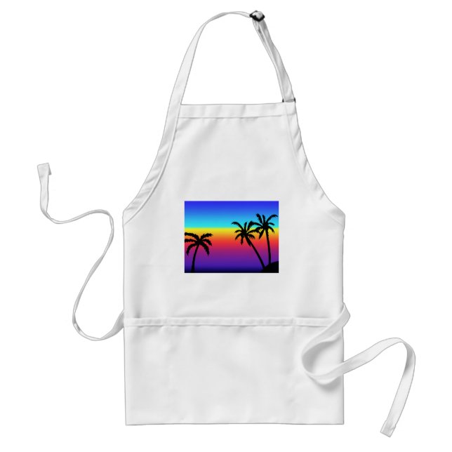 Tropical Sunset Apron (Front)