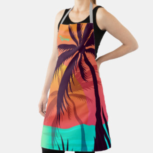 Tropical Sunset Apron