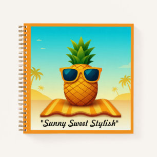 "Tropical Sunset Bliss" Notebook