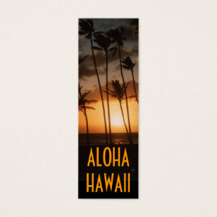 Tropical Sunset Bookmark