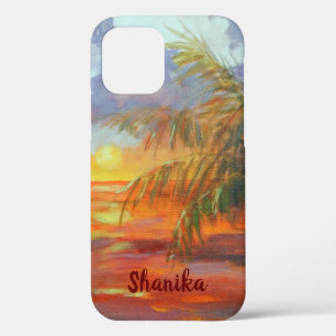 Tropical Sunset iPhone 12 Case