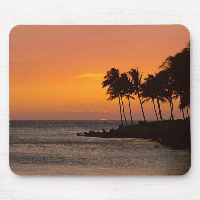 Tropical Sunset Mouse Mat (Front)