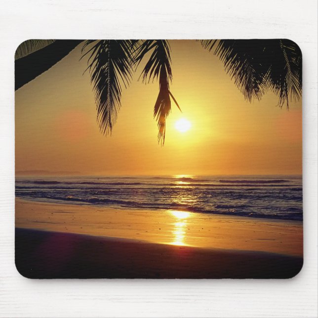Tropical Sunset Mouse Mat (Front)