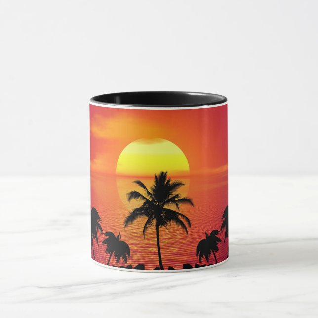 Tropical Sunset Mug (Center)
