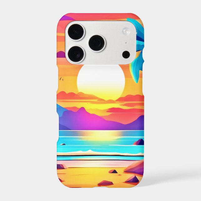  Tropical Sunset Oasis  (Back)