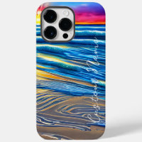 Tropical Sunset over Clear Ocean