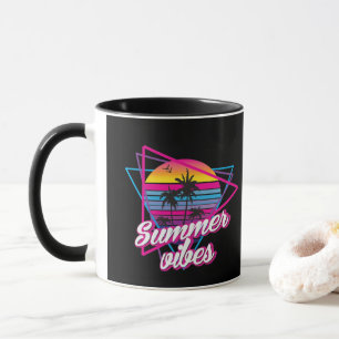 Tropical Sunset Summer Vibes Coffee Mug
