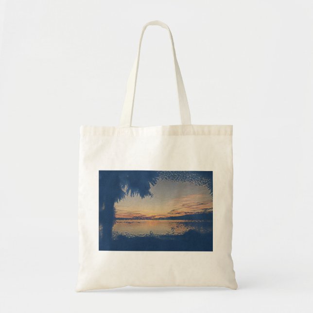 Tropical Sunset Tote (Front)