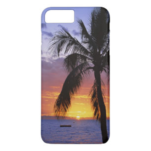 Tropical Sunset with Palm Tree iPhone 8 Plus/7 Plus Case