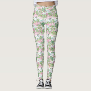 Tropical Sunshine Warms The Soul Leggings
