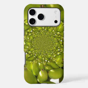 Tropical Symmetry   Green Banana Kaleidoscope Abst