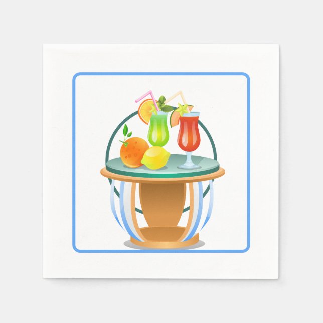 Tropical Table Napkin (Front)