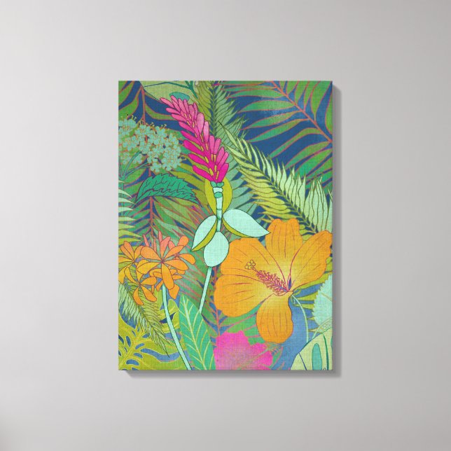 Tropical Tapestry II Canvas Print (Front)