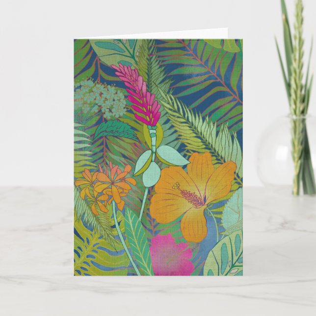 Tropical Tapestry II Card (Front)