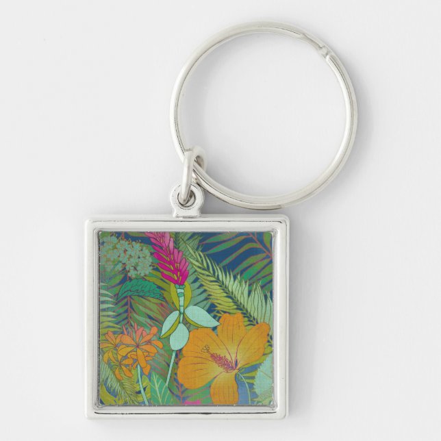 Tropical Tapestry II Key Ring (Front)