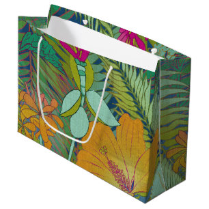 Tropical Tapestry II Large Gift Bag