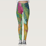 Tropical Tapestry II Leggings<br><div class="desc">Tropical Tapestry II by Chariklia Zarris</div>