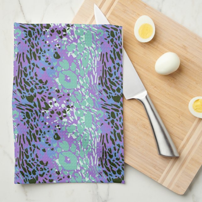 Tropical Tea Towel (Quarter Fold)