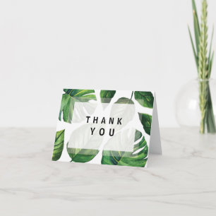 Tropical Thank you note