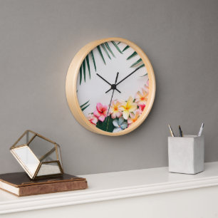 Tropical-theme Wall Clock