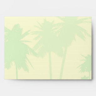 Tropical Theme Wedding Envelopes