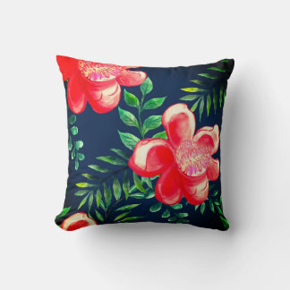 Tropical Throw Pillow