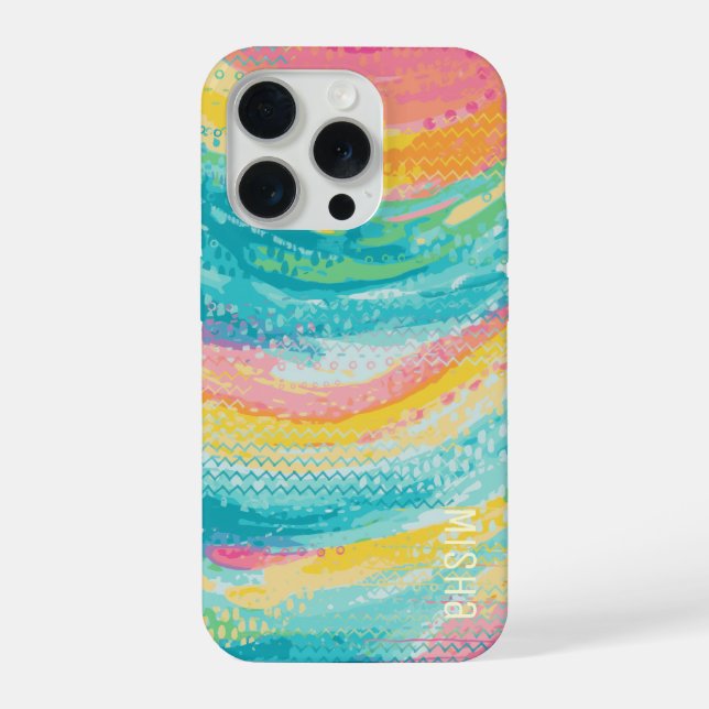 Tropical Tide Pool Dreams iPhone Case (Back)