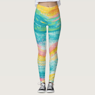 Tropical Tide Pool Dreams Leggings