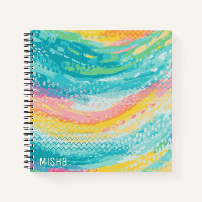 Tropical Tide Pool Dreams Notebook (Front)